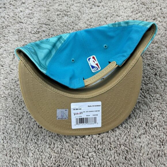 Charlotte Hornets Hat New Era 2023 City Edition Buzz City Script Logo Snapback‎ - Picture 9 of 9
